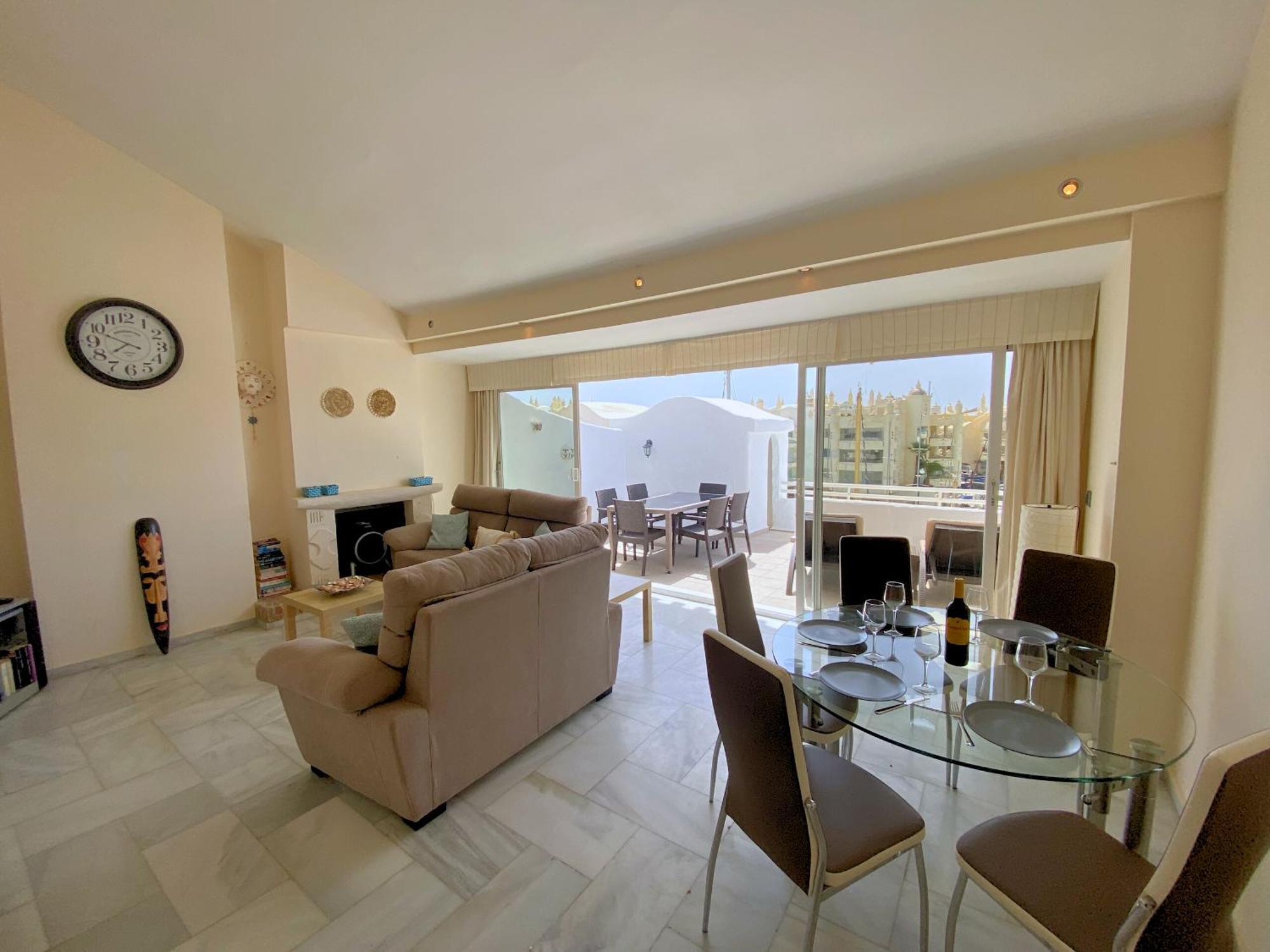 Harbour Penthouse With Big Terrace And Sea View Apartment Benalmadena