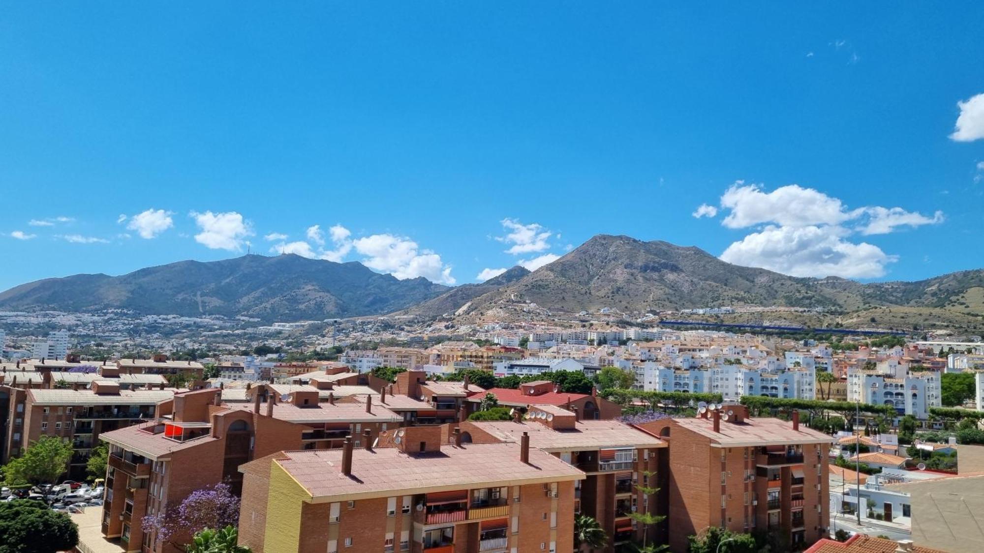 Blue Oasis Sea And Mountain Panorama Benalmádena