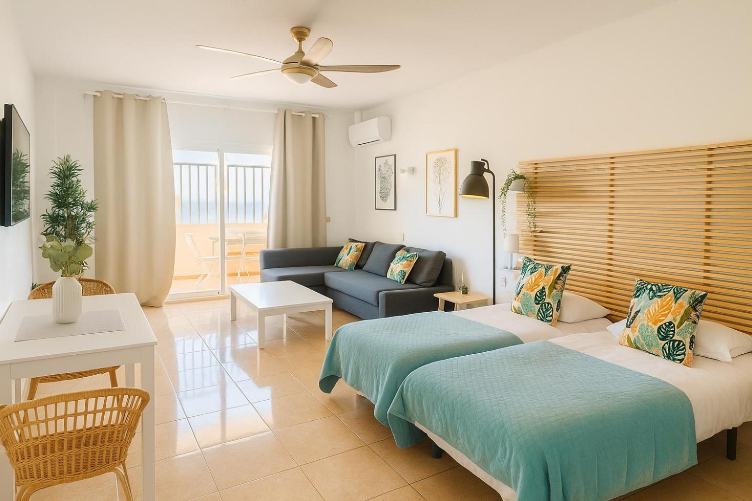 Apartamento El Estudio De La Playa Benalbeach Vistas Al Mar Benalmádena