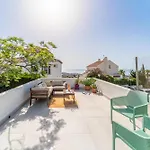 A Terrace With Sea View, 2 Bedrooms Apartment In Benalmadena