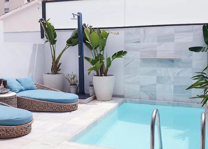 Apartamento Marysol B Con Terraza Y Piscina Privada
