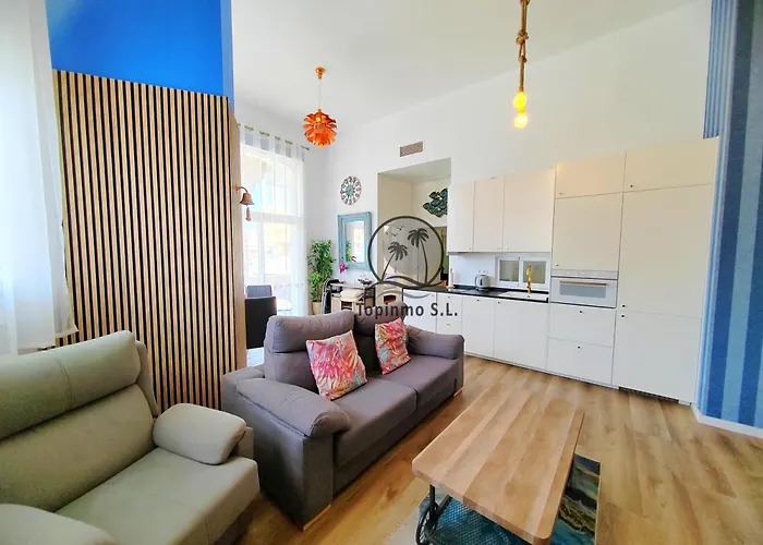 Modern And Luxury 2 Bedroom Apartment On Island In The Marina Harbour Benalmadena