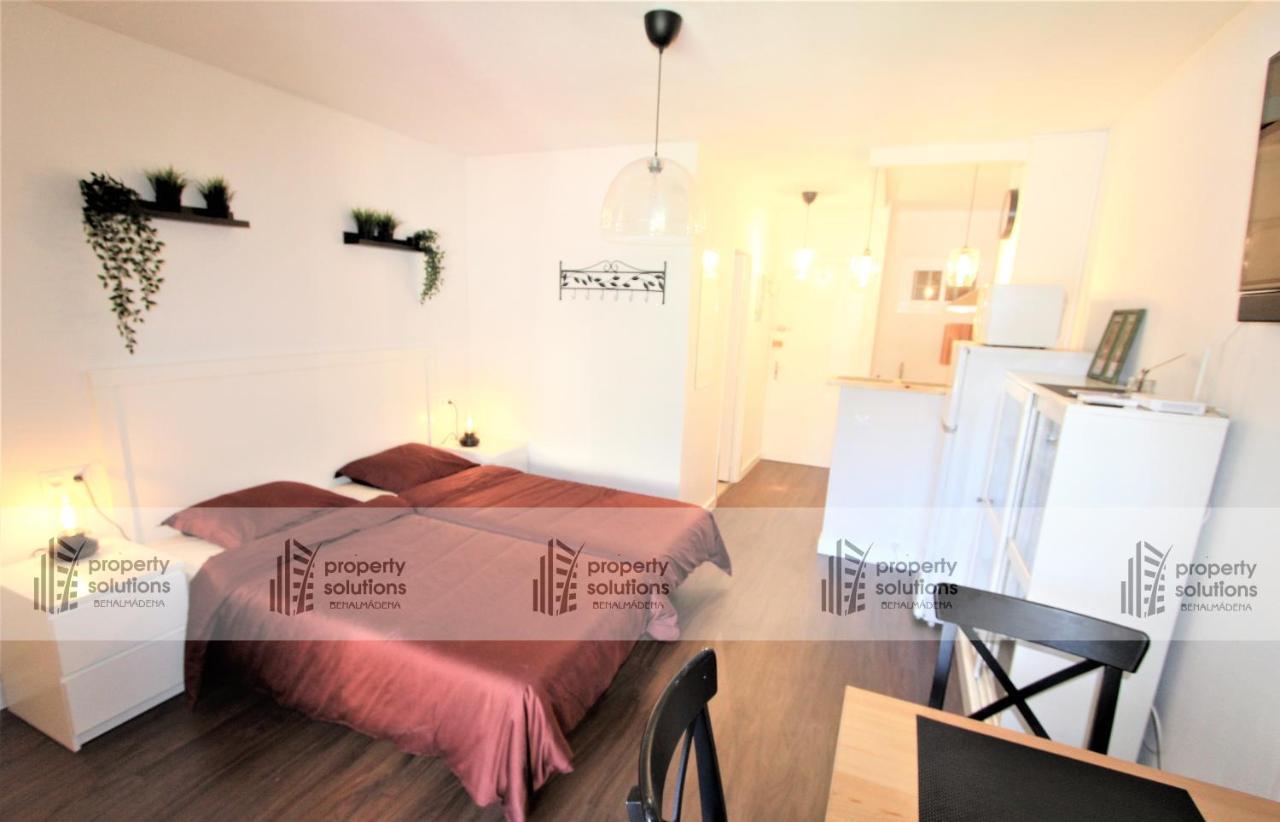 Appartement 19 Hercules - Estudio Con Vista Al Jardin Y La Piscina - Excelente Wifi Benalmádena