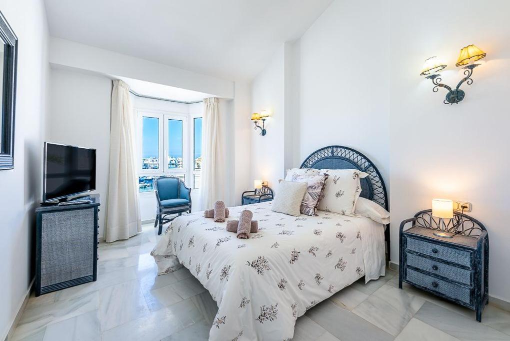 Puerto De Vacacional Con Vistas Al Mar Y Yates Tres 2 Baños * Benalmádena