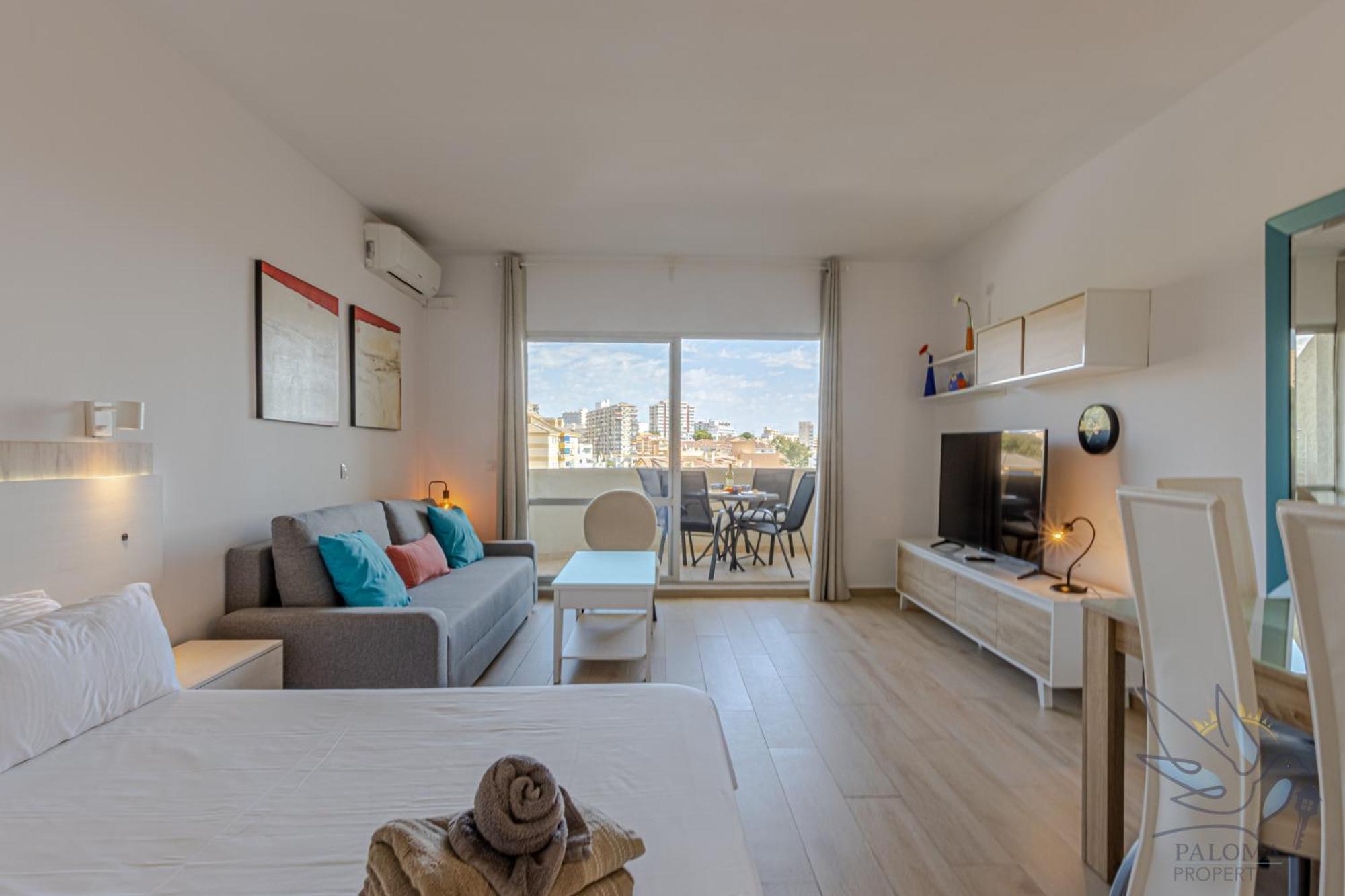 Benal Suite, Parque Acuatico Y Vistas Al Mar Apartment *