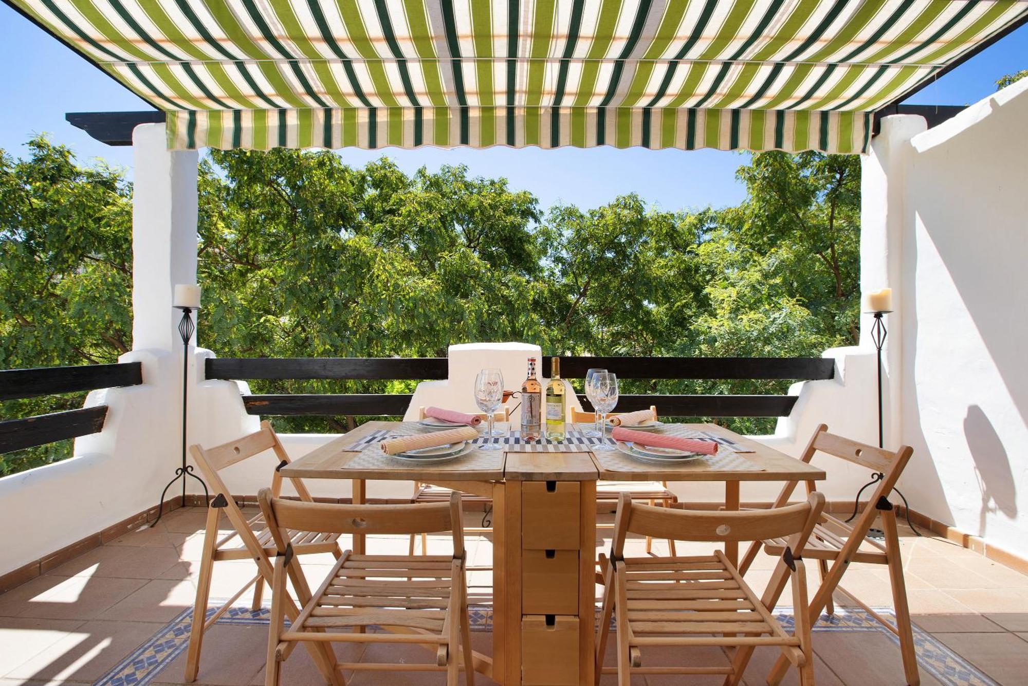 Lovely Open Terrace Beach Benalmadena
