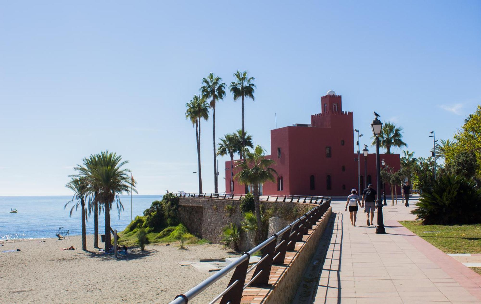 Benal Ii, Estudio Con Parque Acuatico Y Vistas Al Mar. Benalmádena