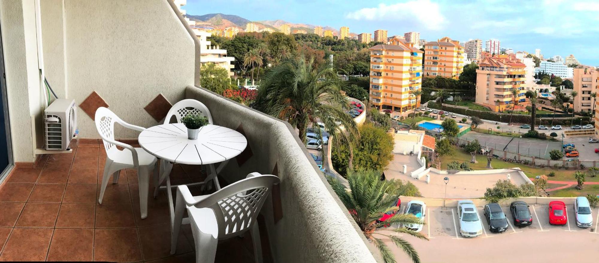Appartement Benal Ii, Estudio Con Parque Acuatico Y Vistas Al Mar. *