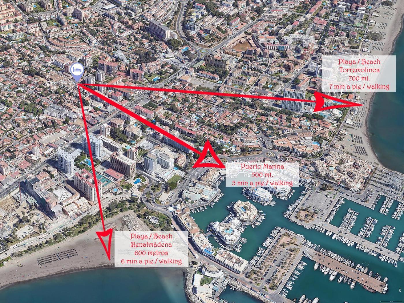 Holidays2benalmadena Marysol Aacc And Pool Apartment *