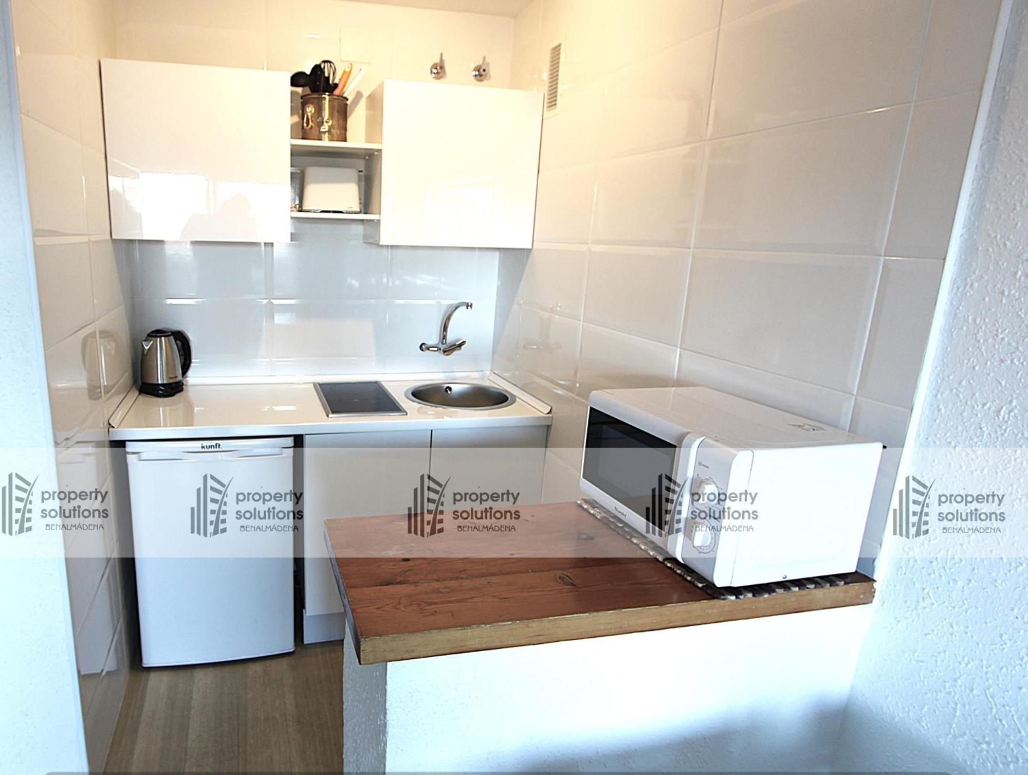 Appartement Benalbeach 207- Primera Linea De Playa - Piscina Abierta Todo El Ano