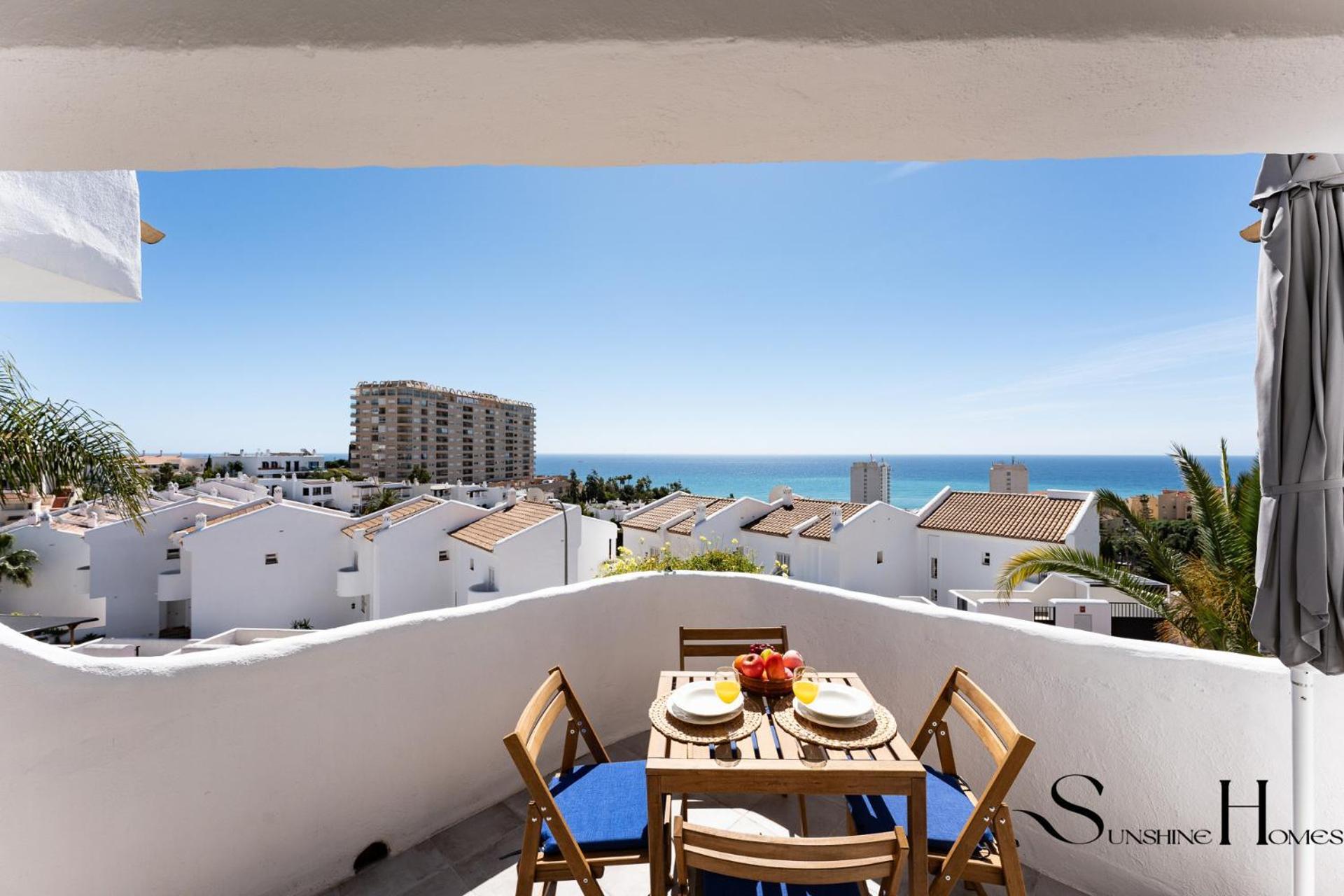 Сasa de vacaciones Seaview I 3bed I Sauna I Pool I Parking 60 Benalmádena