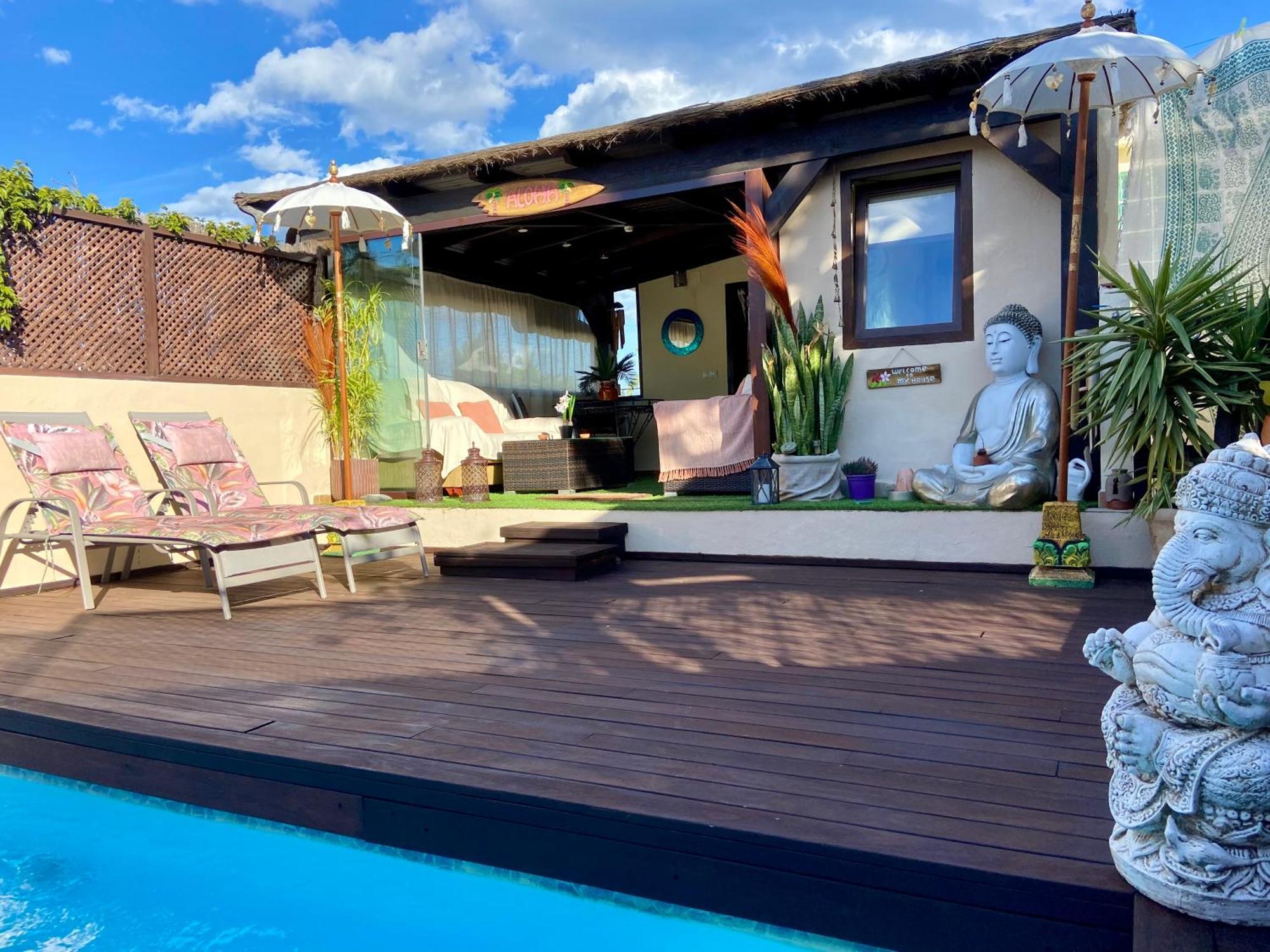 Apartamento Aloha, Piscina Privada, Playa Y Barbacoa *