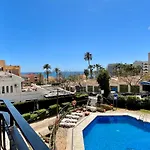Benalmádena studio home with sea view, very near the beach