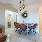 Benalmadena Beachfront Retreat Big Balcony And City Sea Views