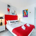 Holiday Rental Apartment Located In Puerto Marina With Sea Views, First Line Of Beach.