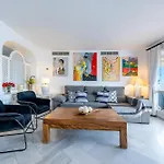 Holiday Rental Apartment Located In Puerto Marina With Sea Views, First Line Of Beach.
