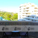 812 Benalbeach. 1ºlinea De Playa. Vistas A La Piscina Y La Montana.