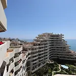 Charming Apartment In Benalbeach With Garden And Sea View