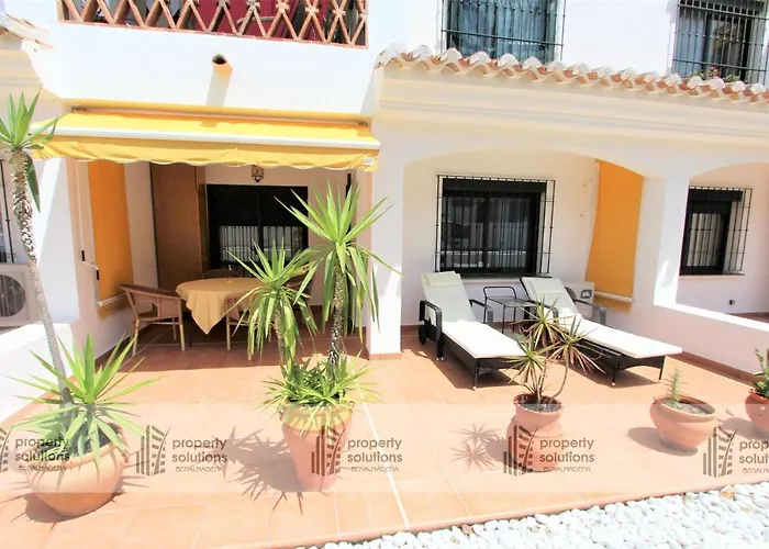 Pueblo Del Parque 3 - Terraza Soleada Con Jardin - Piscina Y Playa - Urbanizacion Tranquila