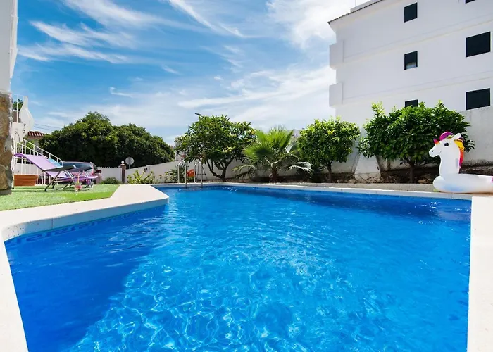 Villa Palm Beach Marina Benalmadena 3 Min Walking From The Sea