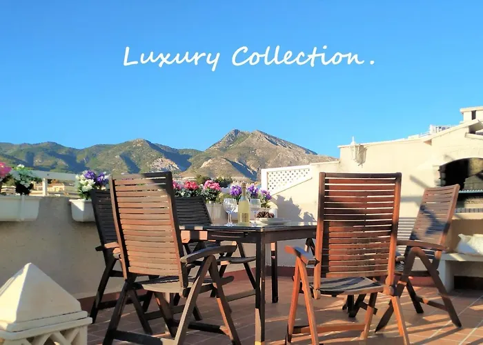 Pena Beach 3 Bedroom Duplex, Bbq, Pool, Sea Views,