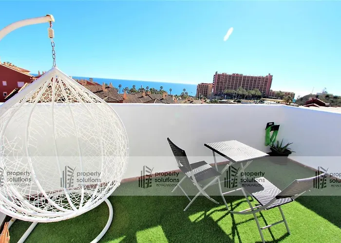 Lomas De Mena 6 - Atico Con Vistas Al Mar - Piscina Abierta Todo El Ano- Parking Gratis
