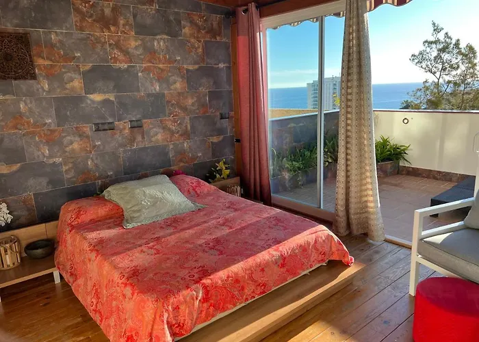 Duplex De Lujo En La Playa , Jacuzzy, Piscina, Chimenea Y Padel
