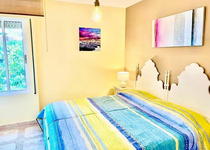 Apartamento Con Aire Acondicionado+Jardin Y Piscina
