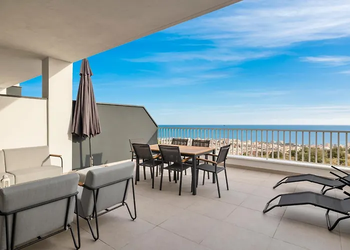 Panoramic Terrace With Pool In Benalmadena By Costarentals - Ref 43