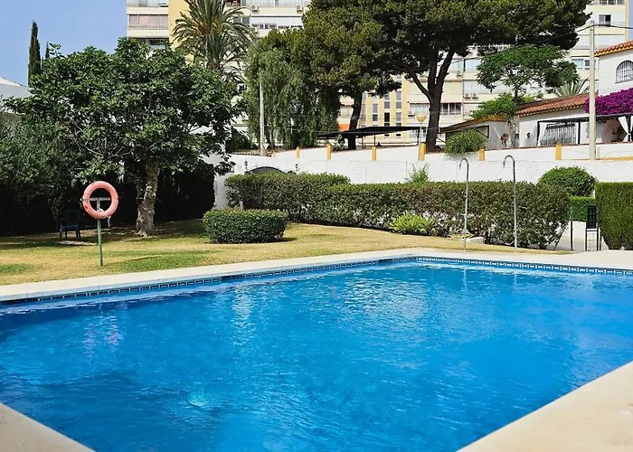 Beach Santa Ana, Pool, 2 Free Parking, Wifi, 3 Bedrooms, For 6-7 People, Large Terrace With Sea View