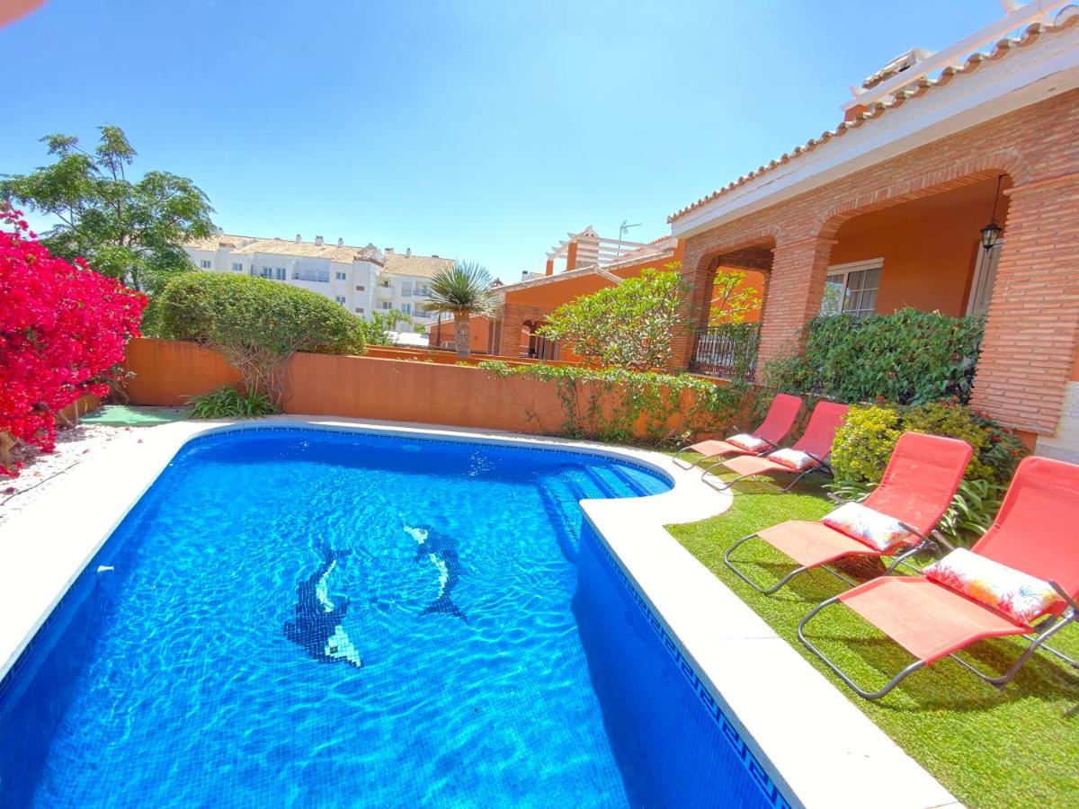 With Heated Private Pool, Sea View& Turkish Sauna * Benalmádena