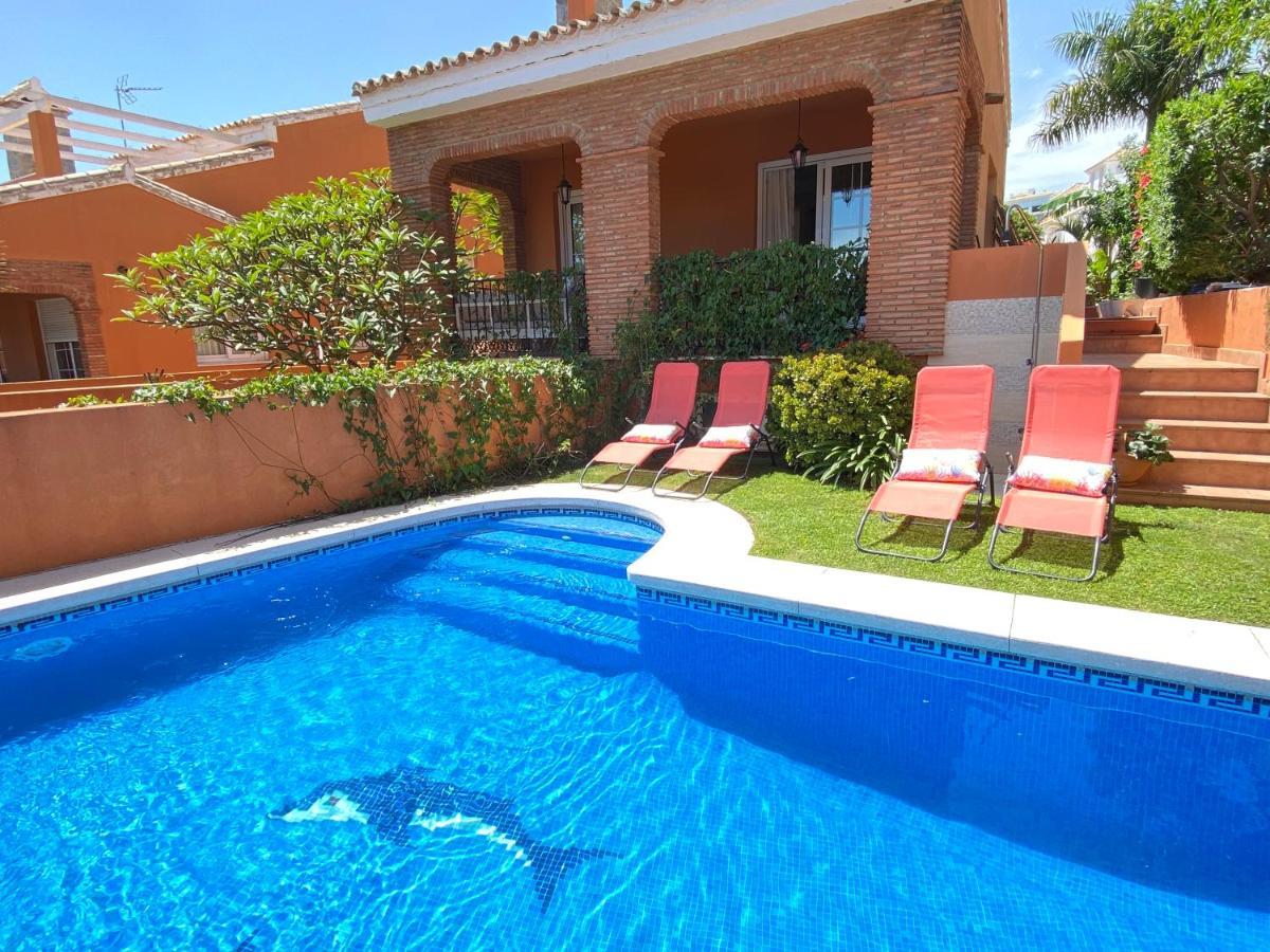 Villa With Heated Private Pool, Sea View& Turkish Sauna Benalmádena