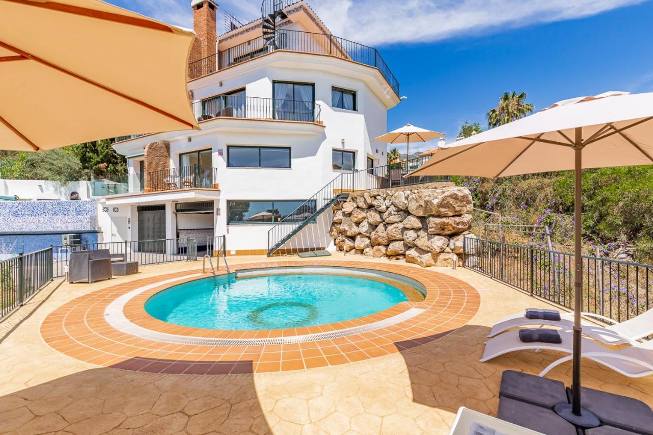 Villa Tranquil 2 Bed With Private Pool + Sea View! Benalmádena