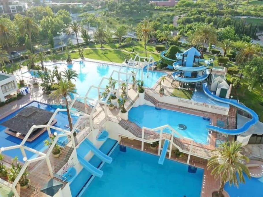 Benalbeach - Precioso Estudio En Con Piscinas, Parque Acuatico Y Zonas De Ocio, Playa A 100 Metros * Benalmádena