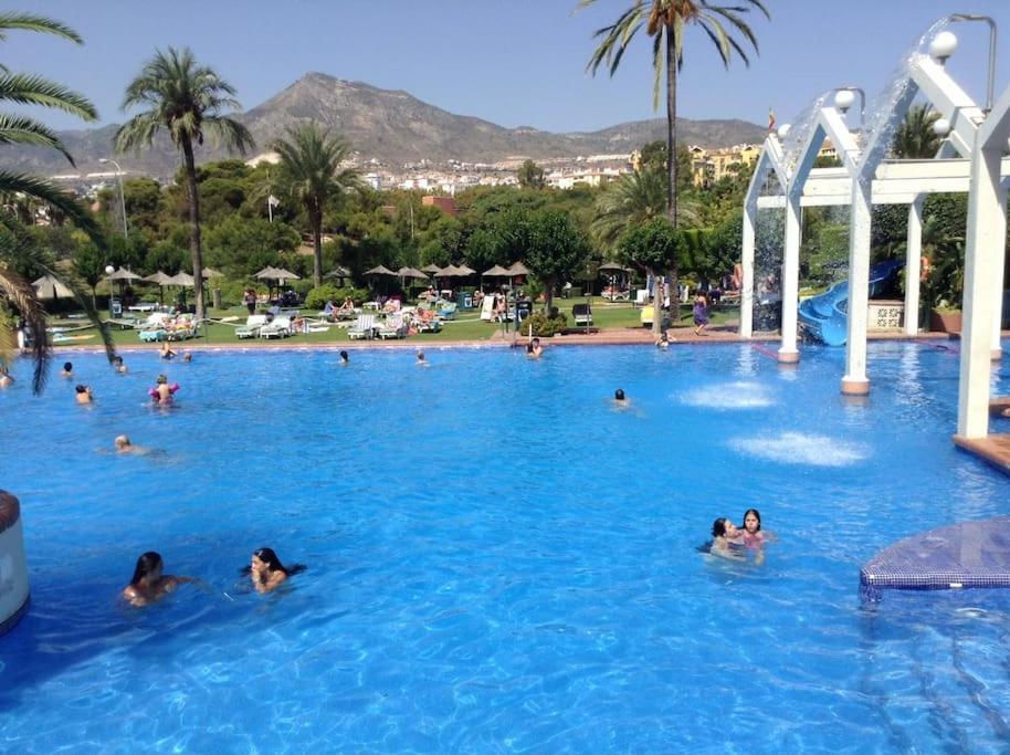 Lux. Frontbeach-terrace. 5 Pools.tv. 2 A.c.netflix Apartment Benalmadena