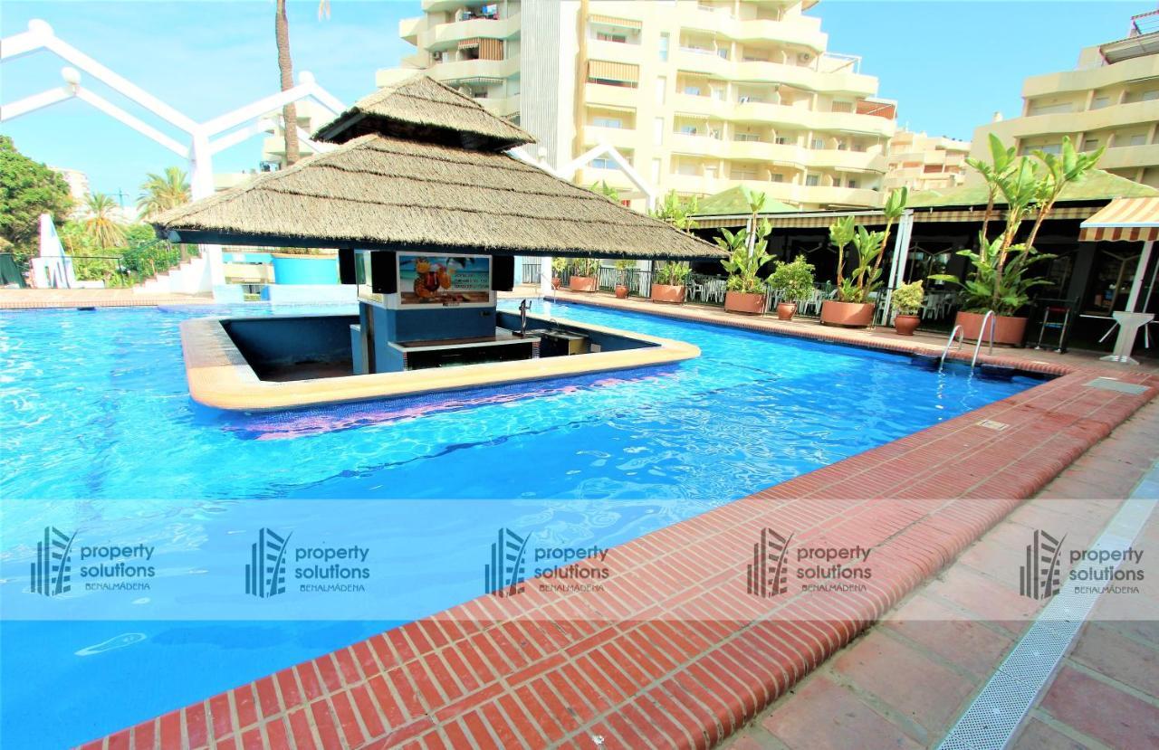 Apartment 1010 Benalbeach - Apartamento Con Vista Al Mar - Piscina Todo El Ano - Primera Linea De Playa *