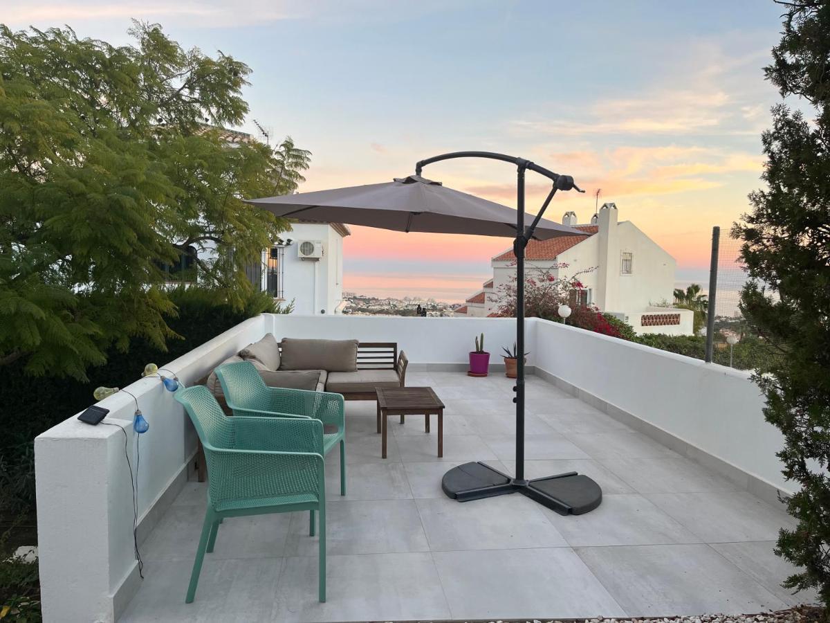 A Terrace With Sea View, 2 Bedrooms In * Benalmadena
