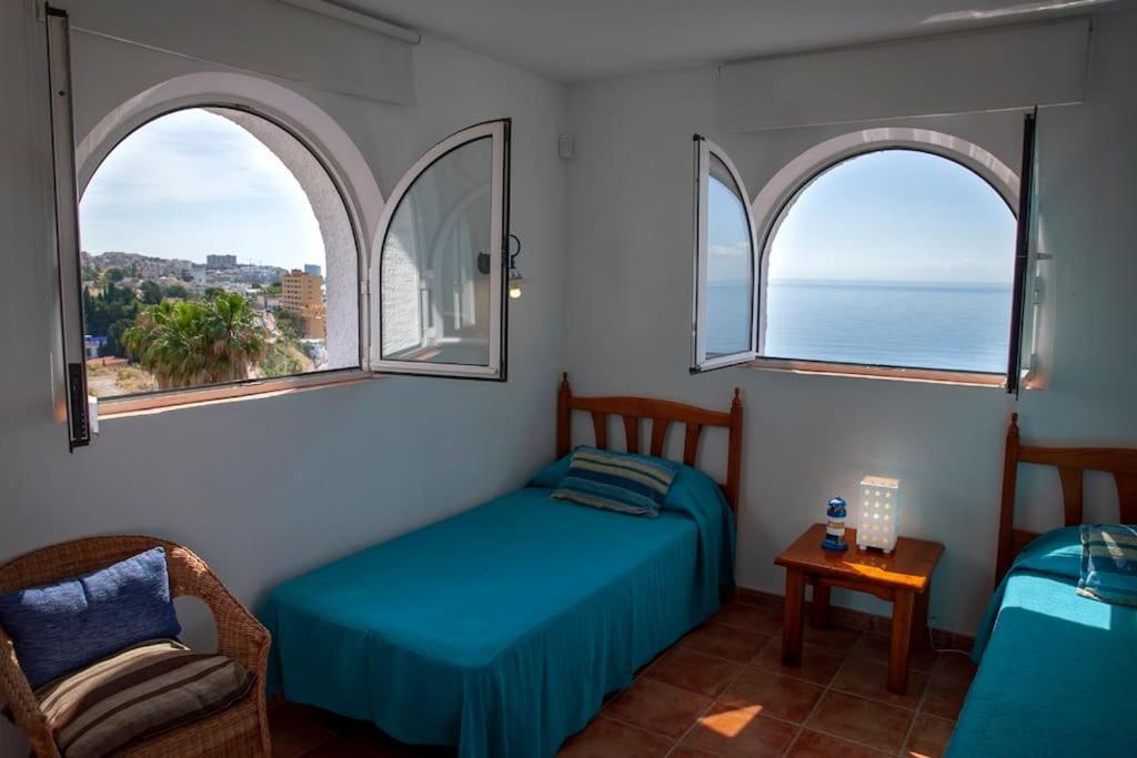 Mediterranean - Sea Views & Heatable Pool Villa Benalmadena