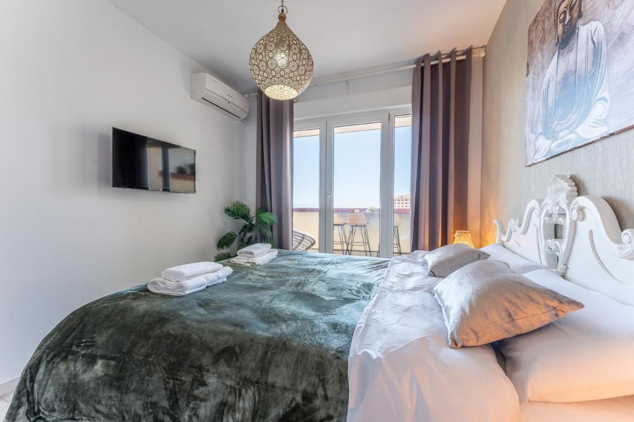 Beachfront Retreat Big Balcony And City Sea Views * Benalmadena