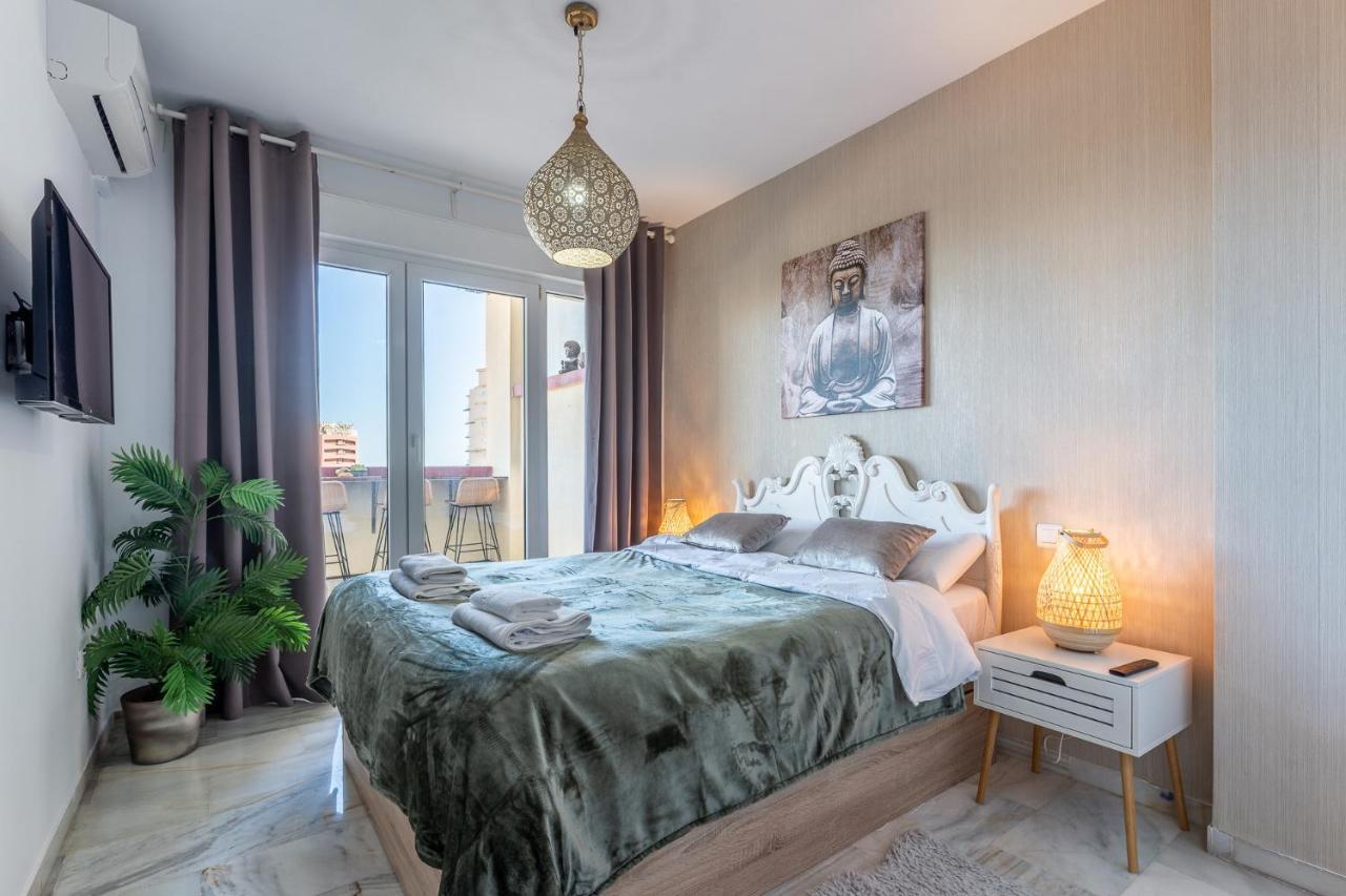 Beachfront Retreat Big Balcony And City Sea Views * Benalmadena