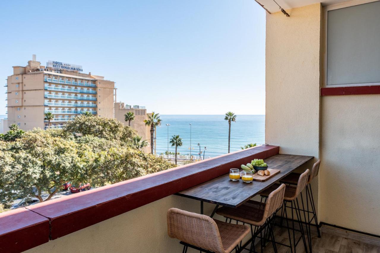 Apartment Beachfront Retreat Big Balcony And City Sea Views Benalmadena