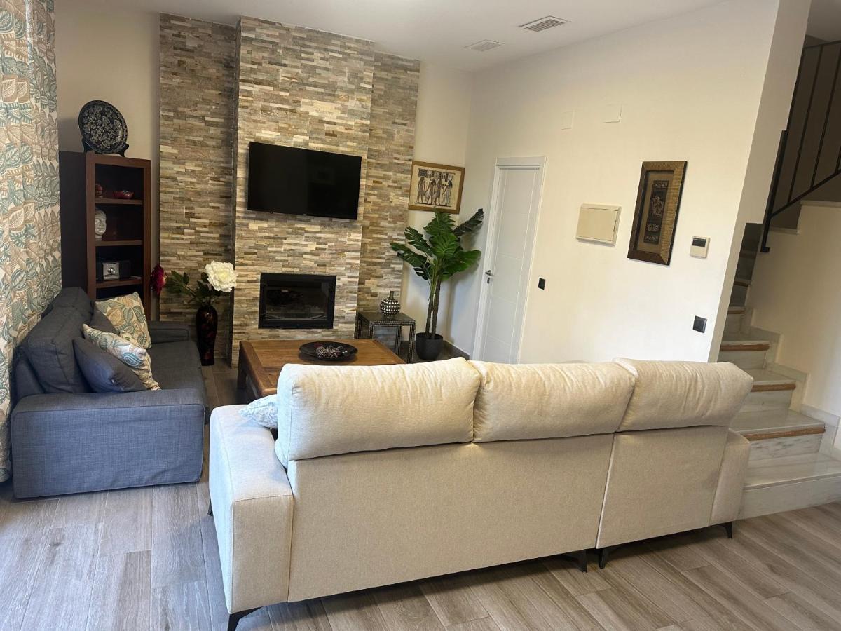 Duplex De Lujo En La Playa , Jacuzzy, Piscina, Chimenea Y Padel Apartment
