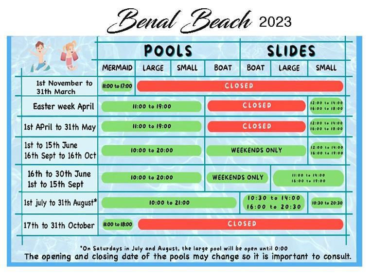 Benal 2bdr Beachfront With Water Park Apartment *