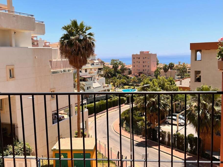 Costa Malaga Muy Acogedor Con Vistas Al Mar Terraza Gigante Verano E Invierno Parking Apartment Benalmadena