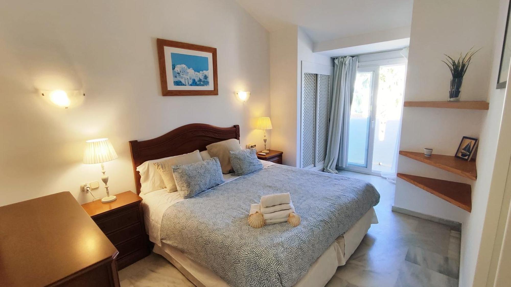 Apartment In Puerto Marina With Beautiful Views Of The Sea And The Boats
