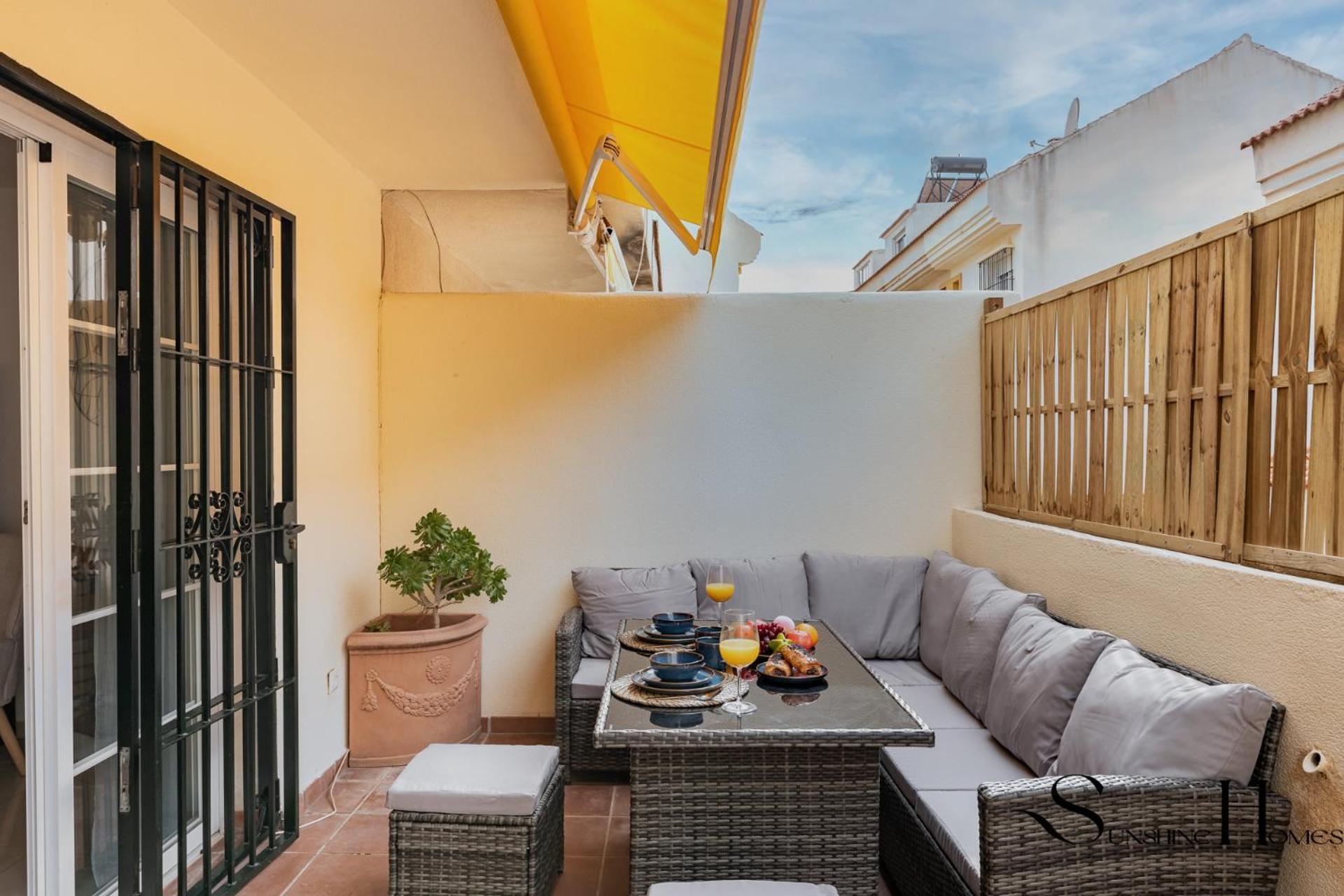 Townhouse With Jacuzzi,sea Views, Swimming Pool,garage * Benalmádena