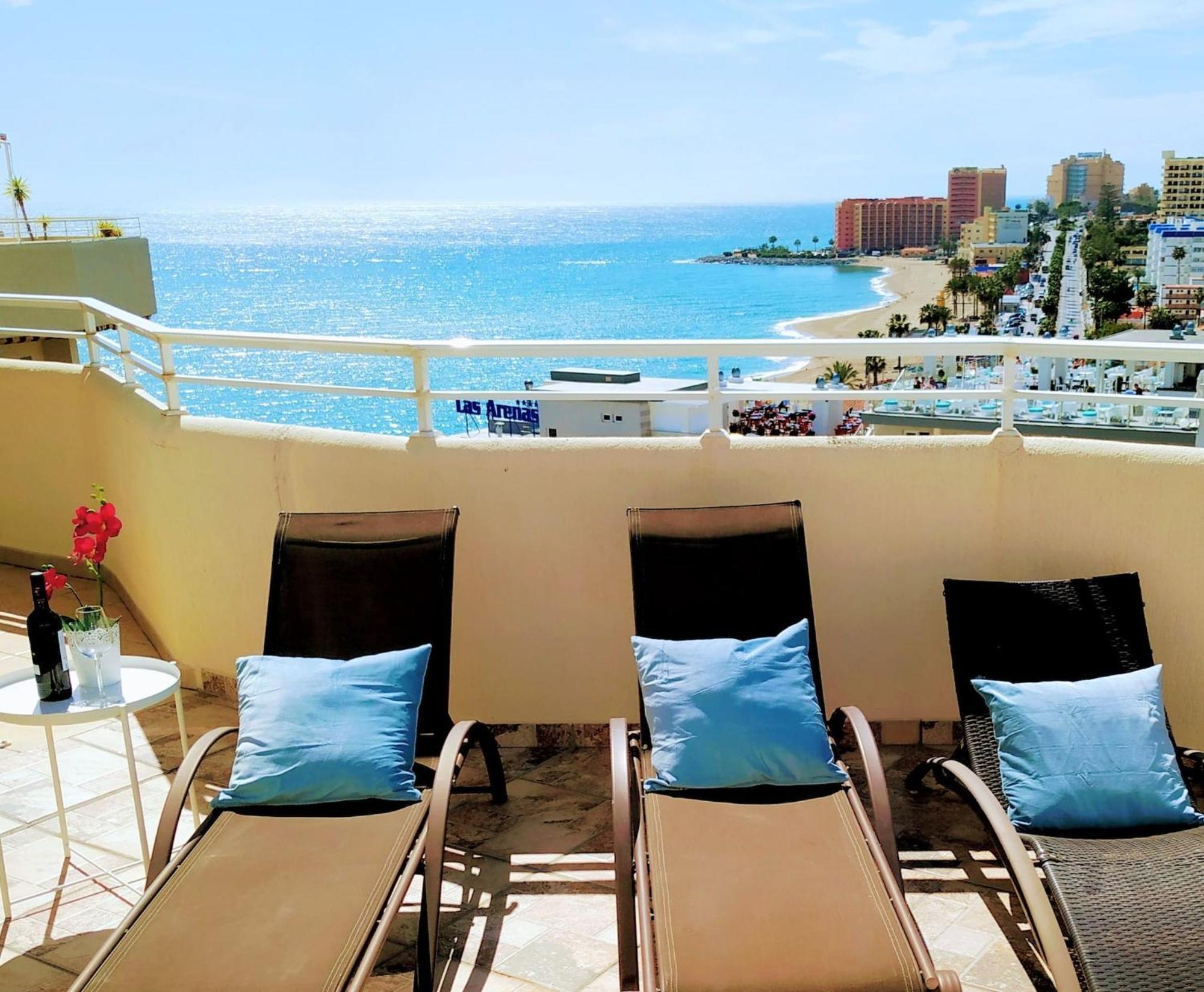 Apartamento Deluxe Sea View & Large Terrace Benalmádena