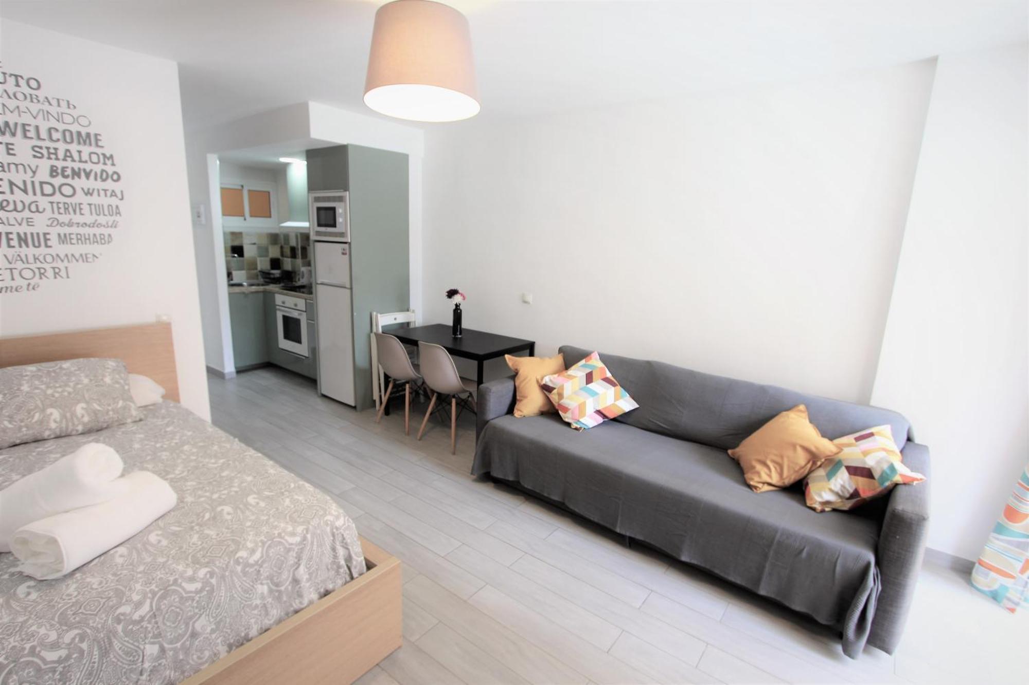 Estudio 19 Minerva Apartamentos-piscina365-playa-wifi Appartement *