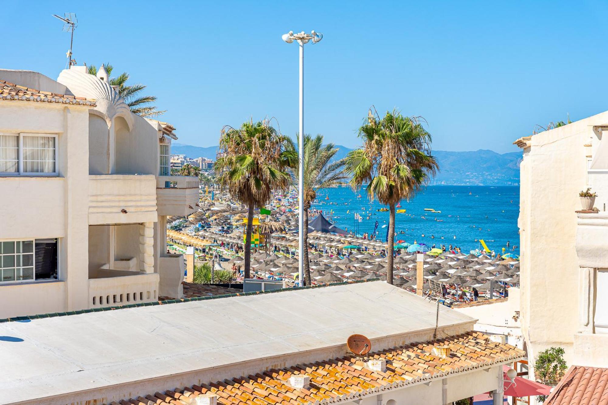 Apartamento Puerto Marina Sea View - 1 Minuto De La Playa Vista Al Mar *