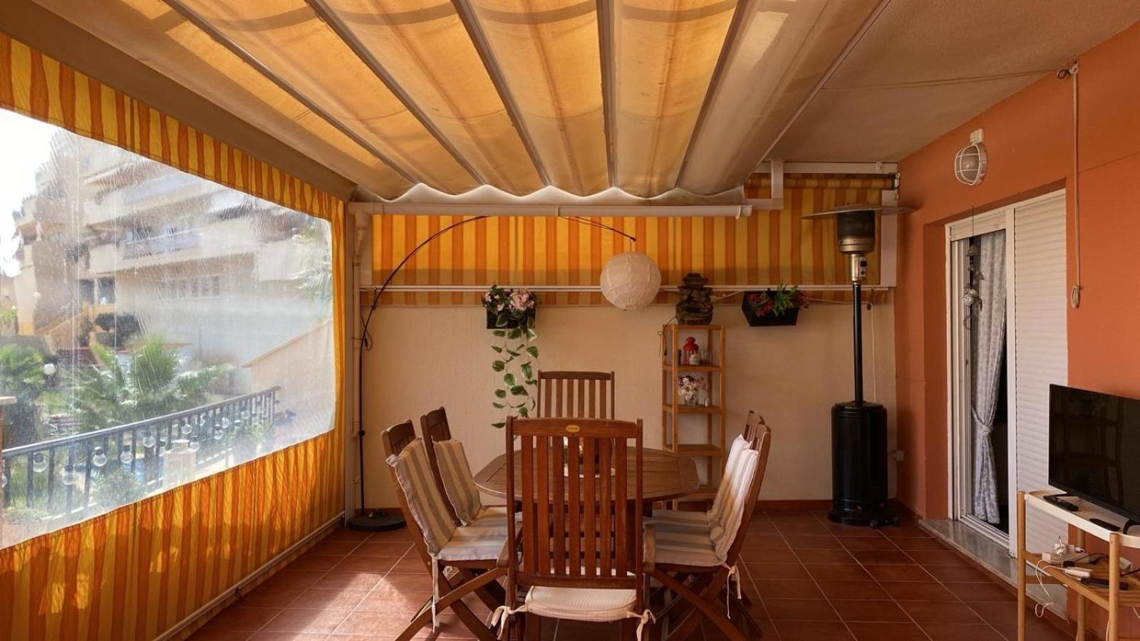 Costa Malaga Muy Acogedor Con Vistas Al Mar Terraza Gigante Verano E Invierno Parking Benalmádena